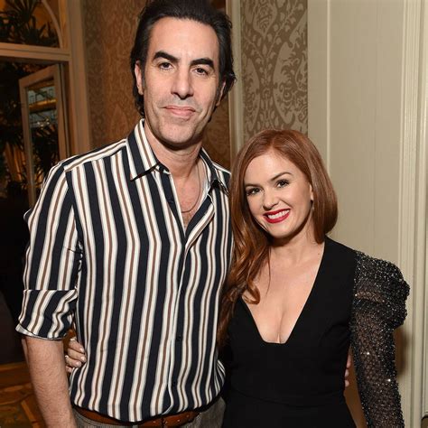 Sacha baron cohen is a british comedian and actor widely known for creating the unorthodox fictional characters ali g, borat and brüno. Sacha Baron Cohen Jokes He Forgot Wife Isla Fisher's ...