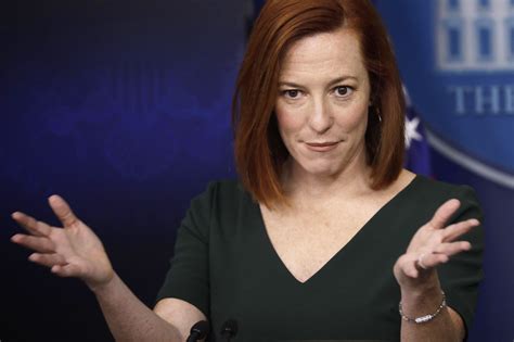 Jen Psaki Sitting