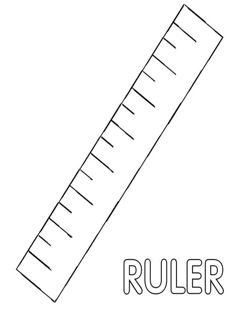 Ruler Coloring Pages Coloring Pages To Download And Print