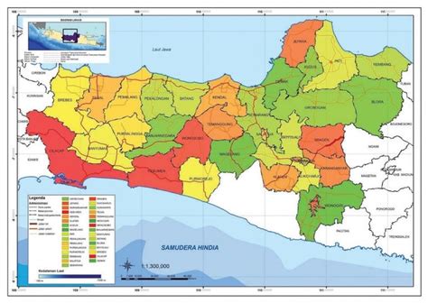 Kondisi Geografis Pulau Jawa Pada Peta Kunci Jawaban Tema Kelas Sd Halaman