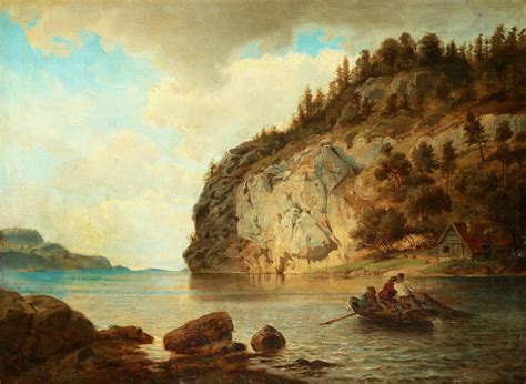 Hans Gude På Kysten 1895  2866×2098 Art Masters Painting