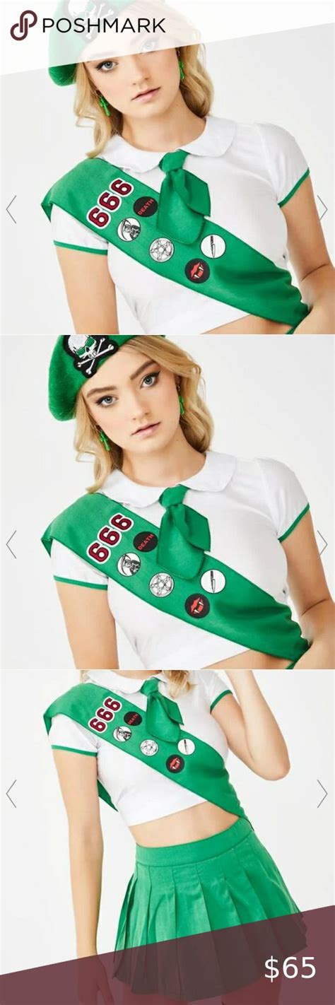 Nwt Dolls Kill Bad Girl Scout Costume In 2022 Girl Scout Costume
