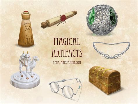 Dsa Magical Artifacts Karin Wittig On Artstation At