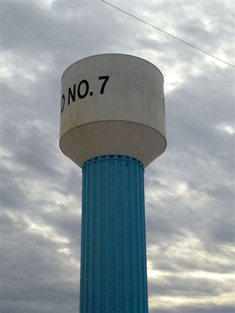 Miami Countyks Rwd7 Watertower Water Tower Windmill Water Tower