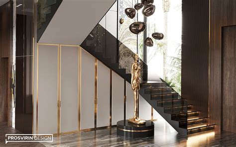 Spark On Behance In Stairs Design Modern Hallway Designs