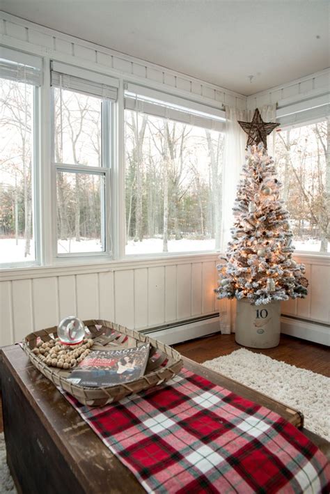 2018 Christmas Home Tour Charming North Sunroom Decorated For