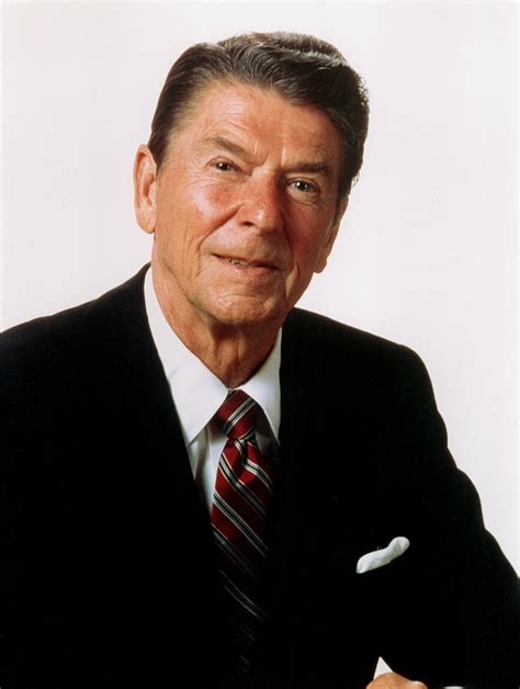 Ronald Reagan Portrait C 1980s Photograph By Everett Pixels