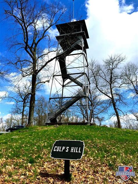A trip up signal hill offers more than just the spectacular views of the atlantic ocean. This 60-foot observation tower on Culp's Hill was built by ...