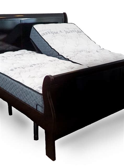 Kingsdown Ensley Split Queen Adjustable Bed Package Leva Sleep