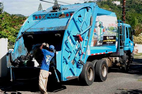 jamaican garbage truck vision newspaper