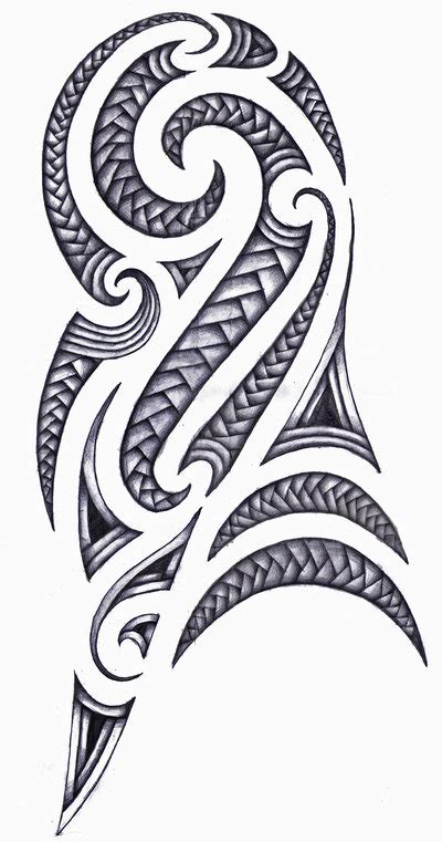 Maori Tribal Tattoo Art