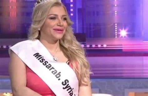 هجوم عنيف على ملكة جمال سوريا