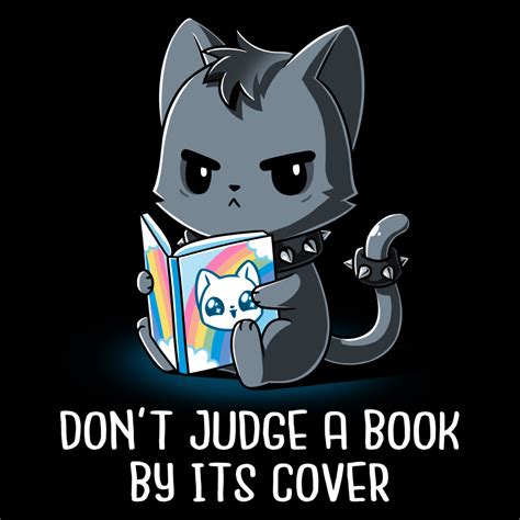 Don T Judge A Book By Its Cover Funny Cute Nerdy T Shirts Teeturtle