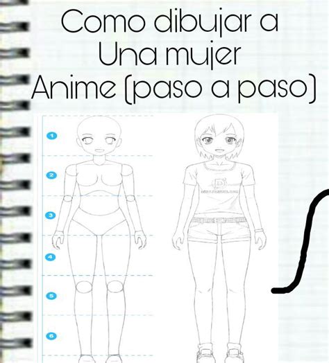 Como Dibujar A Una Mujer Anime Cuerpo Y Rostro Paso A Paso Aprender A