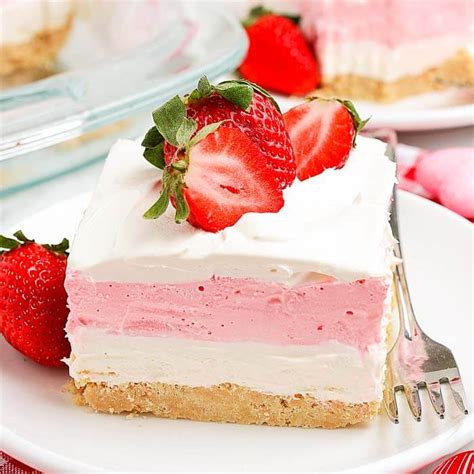 Easy No Bake Strawberry Cheesecake Lasagna Recipe With Cool Whip