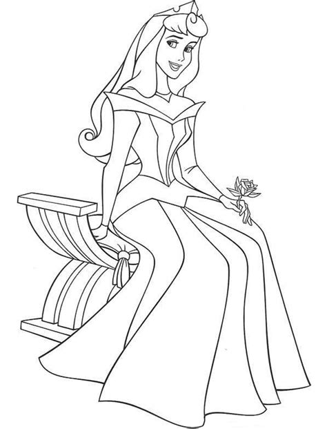 Desenhos De Princesa Aurora Para Colorir Pintar E Imprimir Colorironline Com