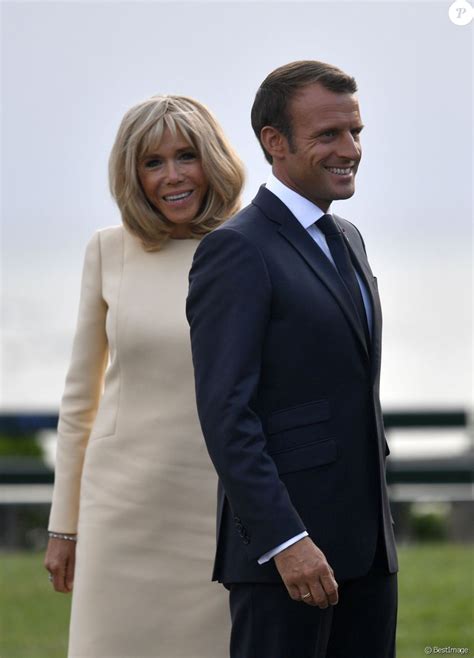 Age De La Femme A Macron - Le président français Emmanuel Macron et sa femme la Première Dame