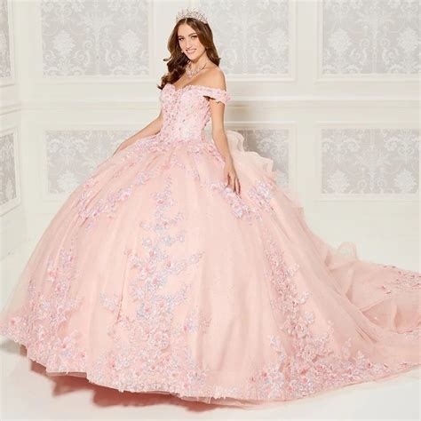 Princesa By Ariana Vara Pr30116 Floral Ruffled Back Ballgown Ball