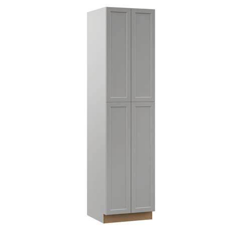 No matter how big your pantry is, we can all use a little more space and organization. Hampton Bay Designer Series Melvern Assembled 24x96x23.75 ...