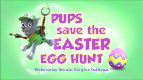 Image Pups Save The Easter Egg Huntpng Paw Patrol Wiki Fandom