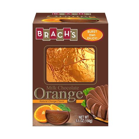 Brachs Candy Orange Ball — Snackathon Foods