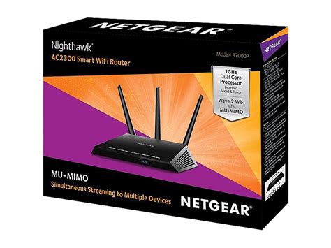 Netgear R7000p Nighthawk Ac2300 Smart Wi Fi Mu Mimo Dual Band Gigabit