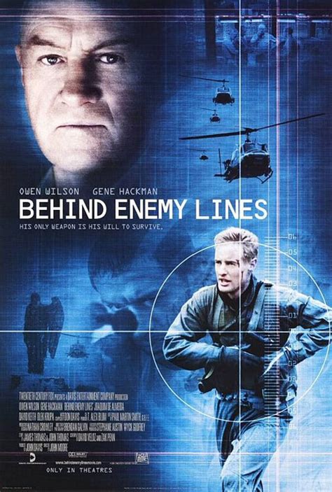 Behind Enemy Lines 2001 Poster 1 Trailer Addict