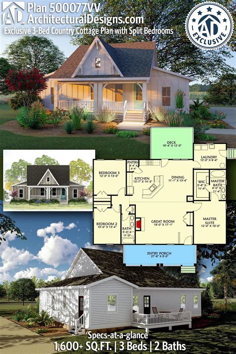 House Plans One Story New House Plans Small House Plans House Floor
