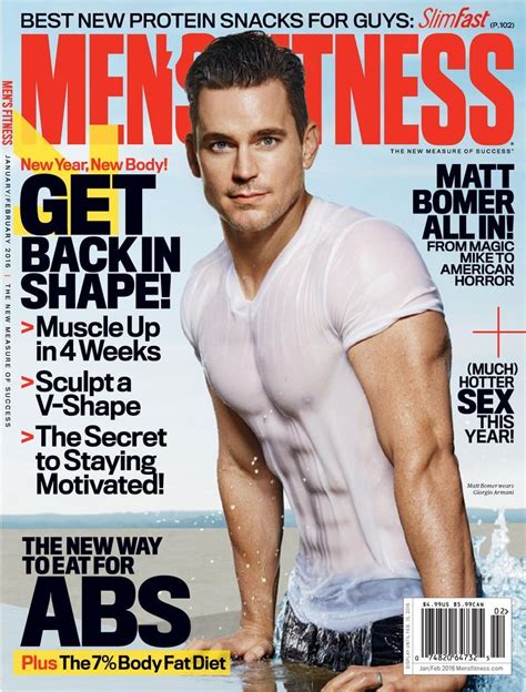 Men S Fitness January February Digital In Mens Fitness Magazine Matt Bomer