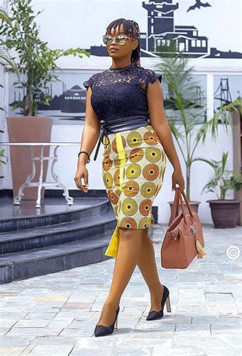 140 Most Latest Ankara And Lace Combination Styles For Classy African Ladies