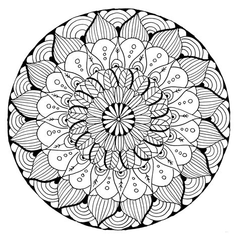 Blume Mandalas Malvorlagen Mandala – amonrm.cz