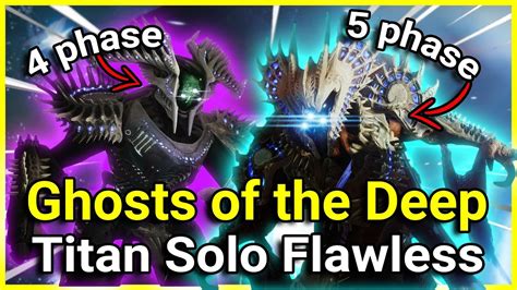 Ghosts Of The Deep Solar Titan Solo Flawless Destiny 2 Dungeon YouTube