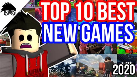 Roblox Top 10 Best Games That Are New In 2020 Robox Game การ