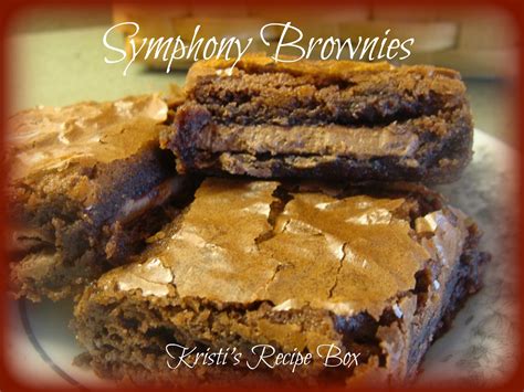 Kristis Recipe Box Symphony Brownies