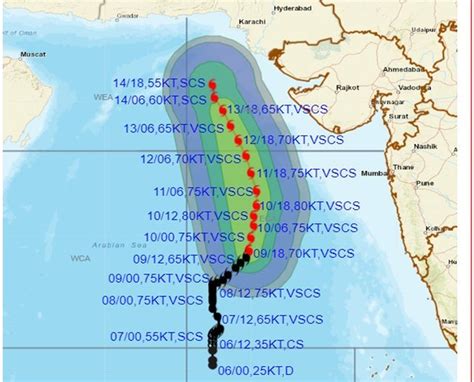 Very Severe Cyclone Biparjoy To Intensify Imd