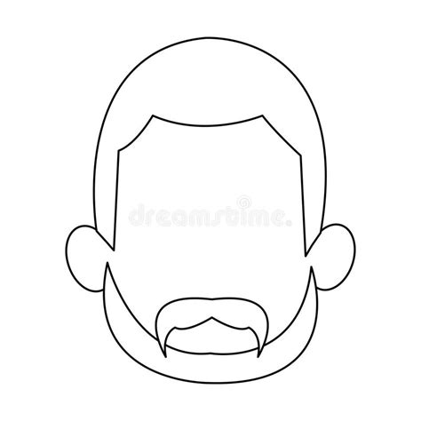 Faceless Man Cartoon Icon Image Stock Illustration Illustration Of Shape Attractive 88472045