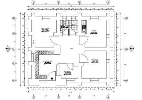 Corporate Office Floor Plan Stated In This Autocad File