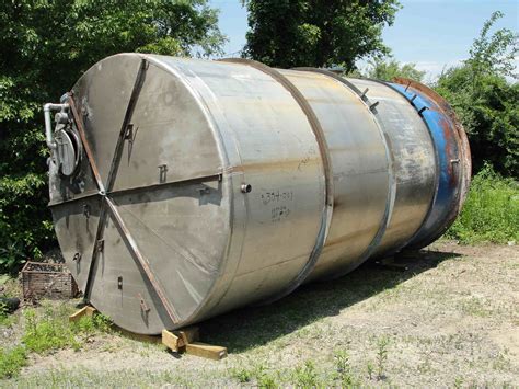 9500 Gal Stainless Steel Tank 8193 New Used And Surplus Equipment