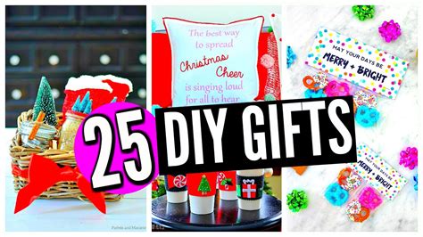 Need help with gift ideas for mum? 25 DIY Christmas Gifts! For Friends, Family, Boyfriend ...
