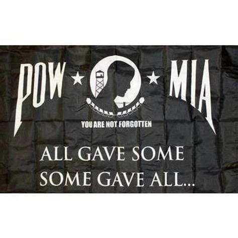 Pow Mia Flag All Gave Some Some Gave All Flag 3 X 5 Ft Standard