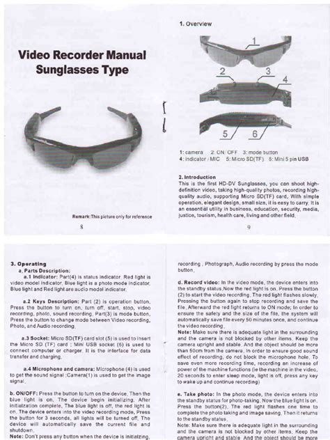 Pov Action Video Cameras Sunglasses Manual Pdf Usb Computer File
