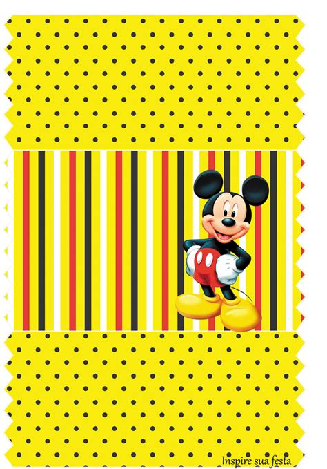 mickey mouse kit festa infantil gratis  imprimir