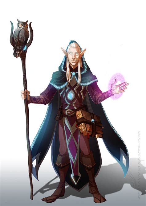 Commission High Elf Sorcerer By Ioana Muresan On Deviantart