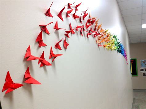 Inspirasi Dekorasi Ruangan Dengan Kreasi Kertas Origami Yang Cantik