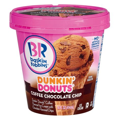 Baskin Robbins Dunkin Donuts Coffee Chocolate Chip Ice Cream Shop