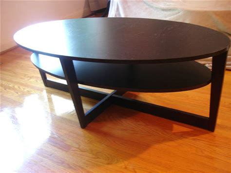 Favorite this post jul 4 ikea ramvik coffee table $185 (vancouver) pic hide this posting restore restore this posting. SOLD*IKEA Vejmon Oval Black Coffee Table 55" x 26" x 18.5" Hard to Find Etobicoke, Toronto
