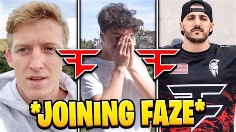 The Best Joining Faze Clan Reactions Top 10 Youtube