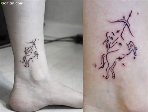 Lovely-Sagittarius-Tattoo-On-Ankle.jpg 537×405 pixels (com ...