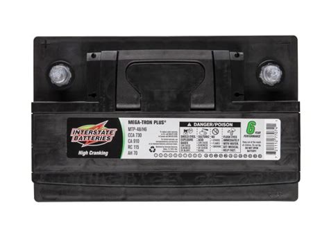 Interstate Mega Tron Plus Mtp 48h6 Car Battery Review Consumer Reports