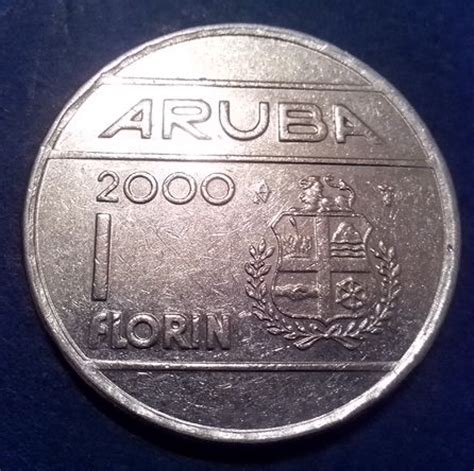 1 Florin 2000 Dutch State 1986 2000 Aruba Coin 36481